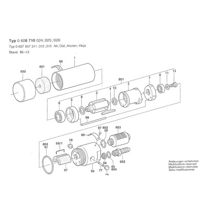 Bosch - 740 WATT-SERIE