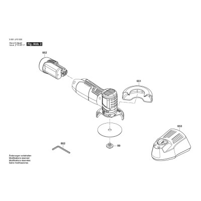 Bosch - GWS 10.8V-76