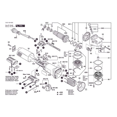 Bosch - GWS 14-125