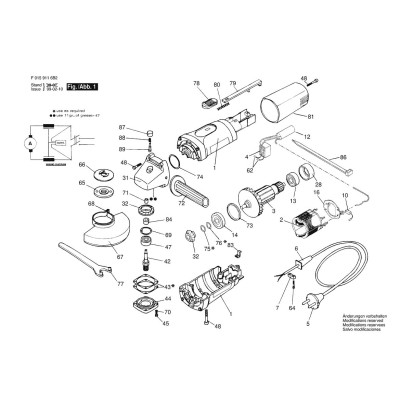 Bosch - ANGLE GRINDER
