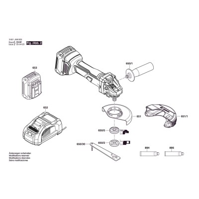 Bosch - GWS 180-LI