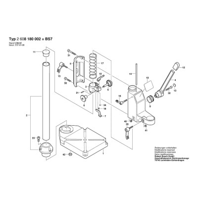 Bosch - BS 7 FRÄSBOHRST