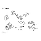 Bosch - GWS 18V-15 P