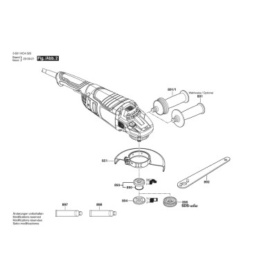 Bosch - GWS 27-180 J