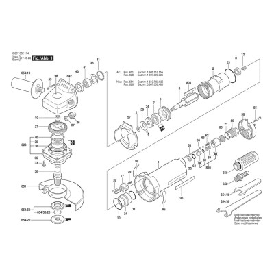 Bosch - 550W WS 7000rpm