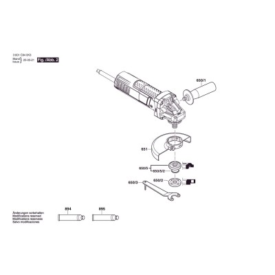 Bosch - GWS 750-115