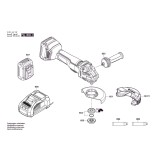 Bosch - GWS 18V-10 P