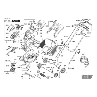 Bosch - ROTAK 43 LI (ERGOFLEX)