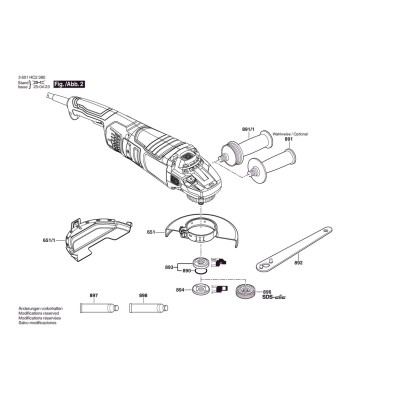 Bosch - GWS 24-180 JZ