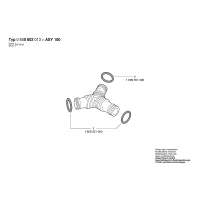 Bosch - ASY 100