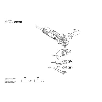 Bosch - GWS 900-100