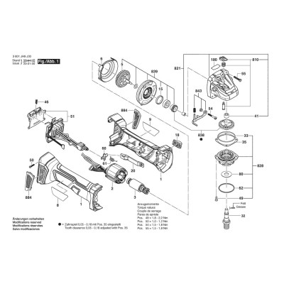 Bosch - GWS 18V-7