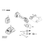 Bosch - GWS 18V-115 SC