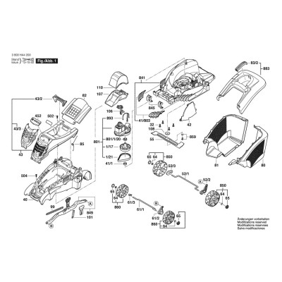 Bosch - Rotak 43 S