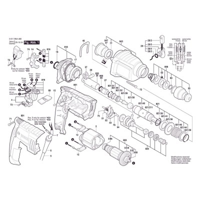 Bosch - GBH 2000 DRE