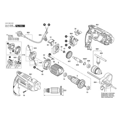 Bosch - GSB 13 RE
