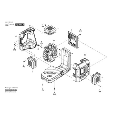 Bosch - GLL 18V-120-33 CG