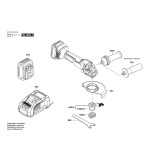 Bosch - GWS 18V-125