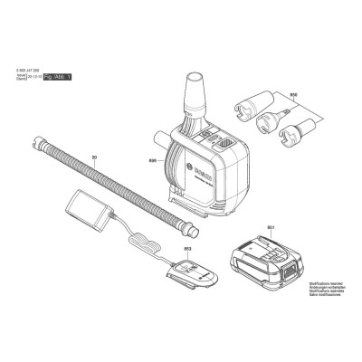 Bosch - EasyInflate 18V-500