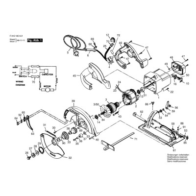 Bosch - 1854 CIRC.SAW