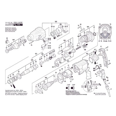 Bosch - GBH 2-24 DRE