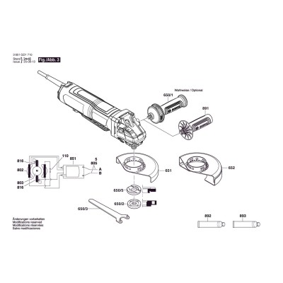 Bosch - GWS12-450PBD