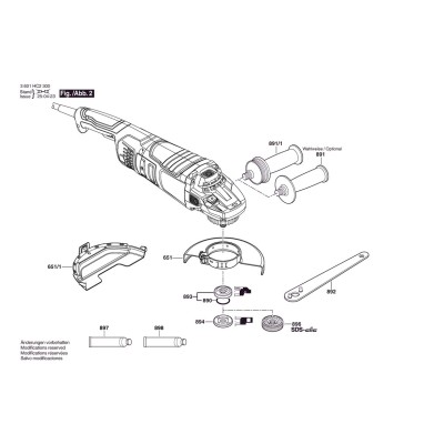 Bosch - GWS 24-180 JZ