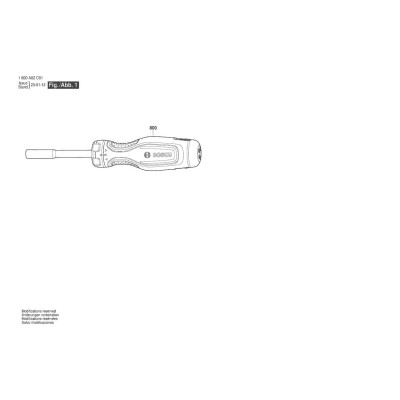 Bosch - Ratchet Screwdriver