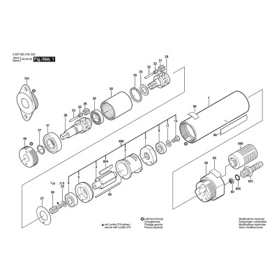 Bosch - 180W motor