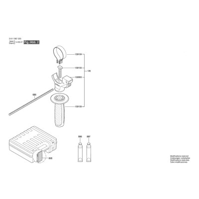 Bosch - GBH 2-28 DFV