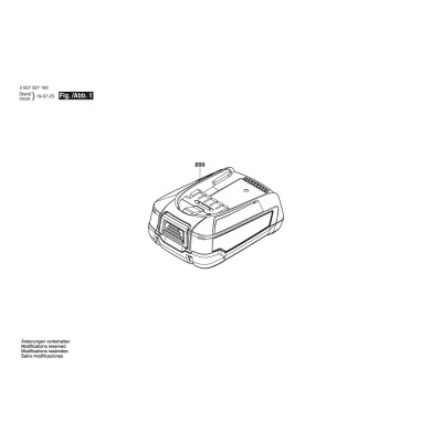 Bosch - Li-Ion 5s 1p G2