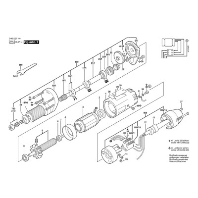 Bosch - Hf Straight Grinder