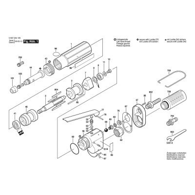Bosch - 120W GS 50000rpm