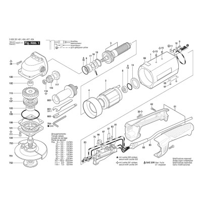 Bosch - HWS 65/125