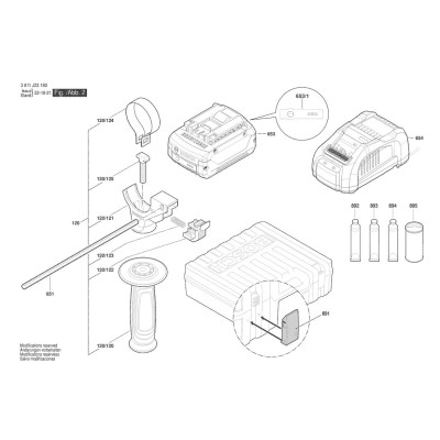 Bosch - GBH 187-LI