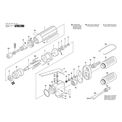 Bosch - 120W GS 50000rpm