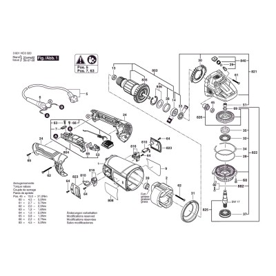 Bosch - GWS 2200