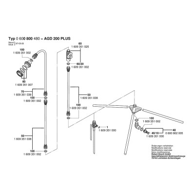 Bosch - AGD 200 PLUS