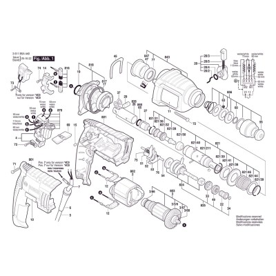 Bosch - GBH 2000