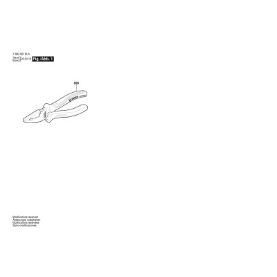 Bosch - Universal Plier