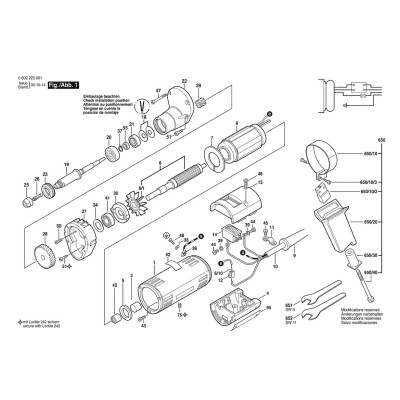Bosch - Hf Straight Grinder
